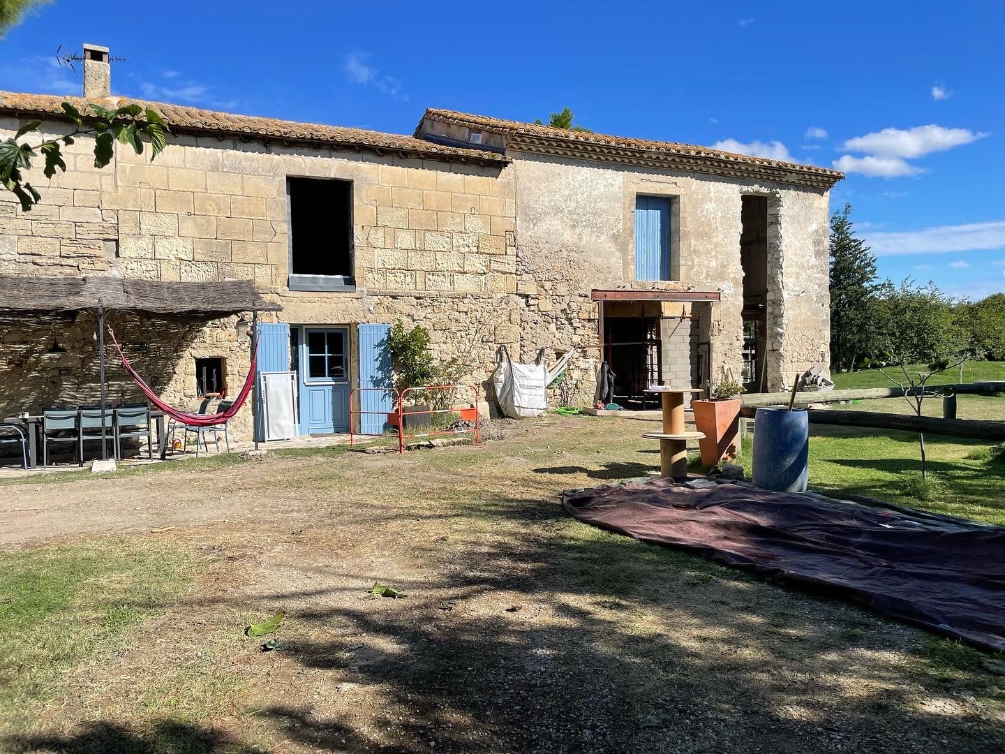 Photographie d'une réalisation de sous oeuvre par SAS GODINHO, entreprise de maçonnerie à Arles